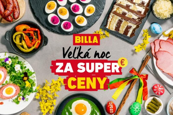 BILLA inšpiruje zákazníkov, aby si na Veľkú noc zostavili zdravší jedálniček