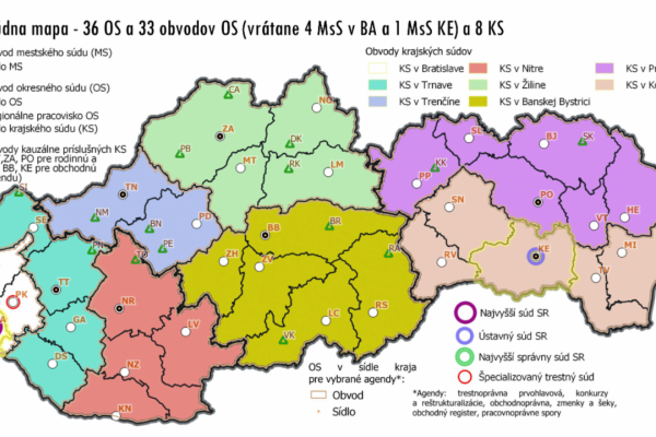 Súdna mapa prináša opatrný optimizmus