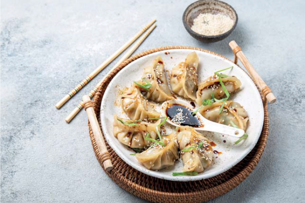 Čínske rožky – gyoza