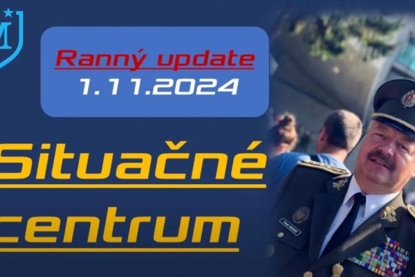 Ukrajina sa pripravuje na boj proti dvom agresorom (Denný update 1. 11. 2024)