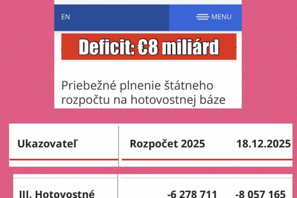 Dáta bez pátosu: Začnite variť, teraz! Džemy aj keksy – deficit tento rok je zatiaľ 8 miliárd EUR