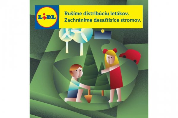 Lidl zrušil distribúciu papierových týždňových letákov