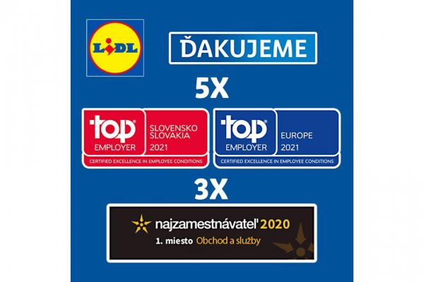 Top a najzamestnávateľ je iba jeden: Lidl