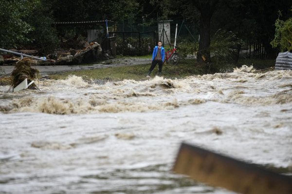 Povodne v Česku majú prvú obeť, ďalších sedem ľudí je nezvestných