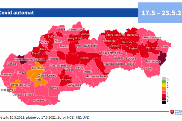 Od budúceho týždňa sa menia pravidlá. Platia aj nové opatrenia v nemocniciach či na podujatiach