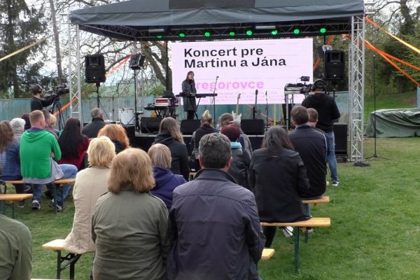 Koncert pre Jána a Martinu - zákulisie