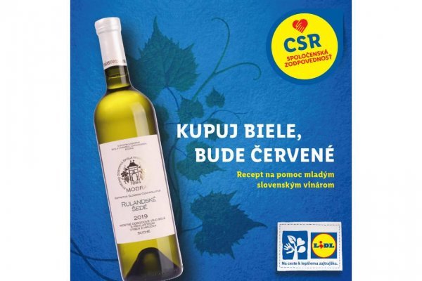 Lidl opäť podporí mladých slovenských vinárov