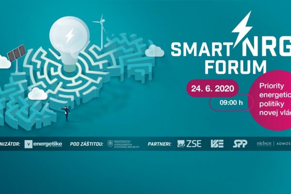 Prvá online energetická konferencia Smart NRG Forum: Odbornú diskusiu o energetike sprístupňujeme všetkým