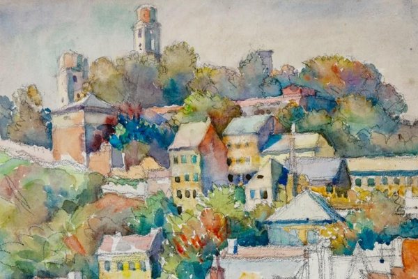 V bratislavskej synagóge vystavujú akvarely významného architekta Szalatnaia-Slatinského