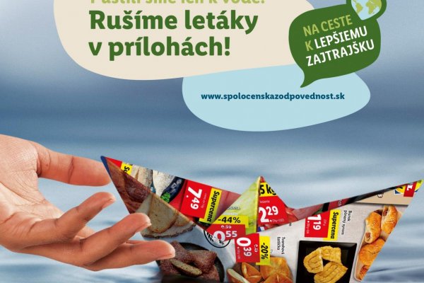 Šetrite spolu s nami, vyzýva Lidl ostatné reťazce