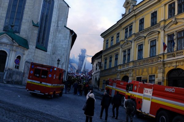 Polícia začala v súvislosti s požiarom v Banskej Štiavnici trestné stíhanie