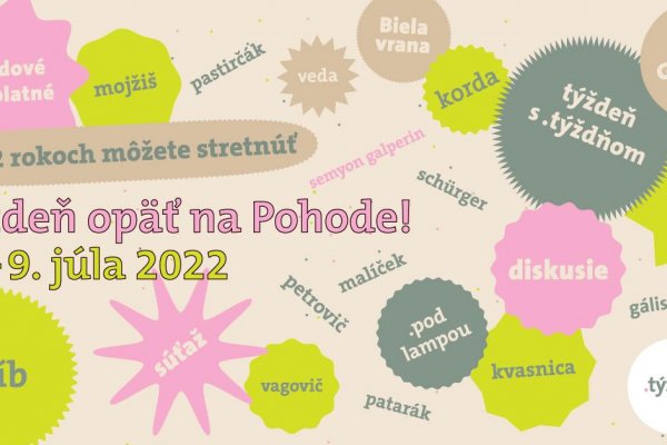 .týždeň na Pohode 25: Nabitý program, silné osobnosti