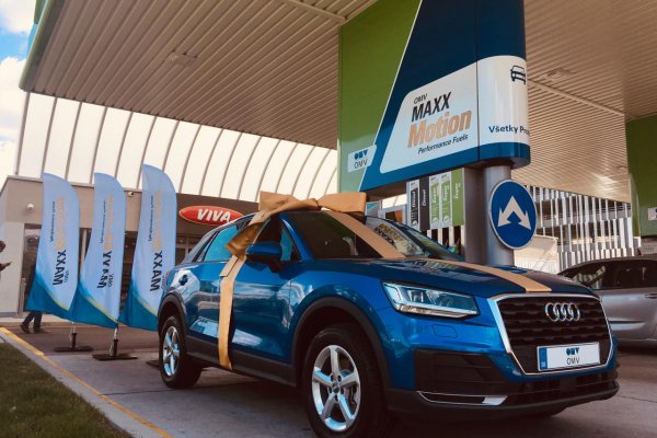 Za tankovanie na OMV vyhral Audi Q2