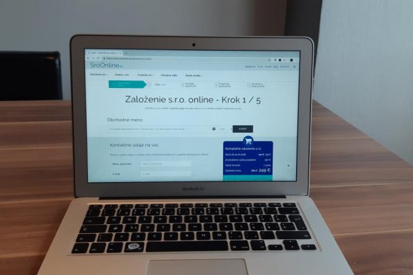 Založenie S.R.O. online za 10 minút