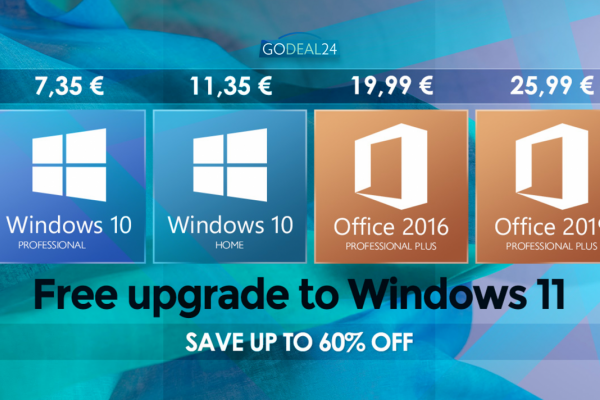 GoDeal24: Windows 11 už je dostupný a získajte pôvodný Windows 10 za 7,35€