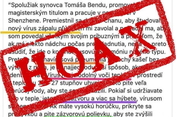 Počas pandémie COVID-19 sa šíri aj ďalšia nákaza – falošných správ a HOAXov